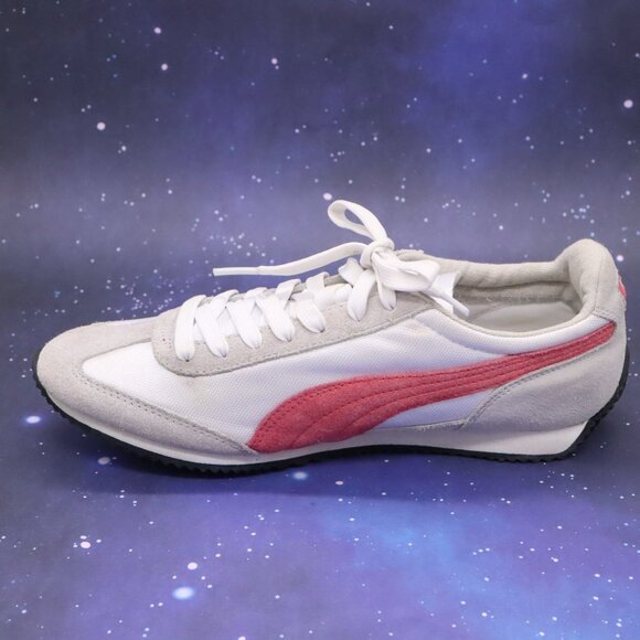 Puma Womens SF77 White Grey Pink Casual Shoes Athletic Sneakers US Size 8 - Picture 12 of 16